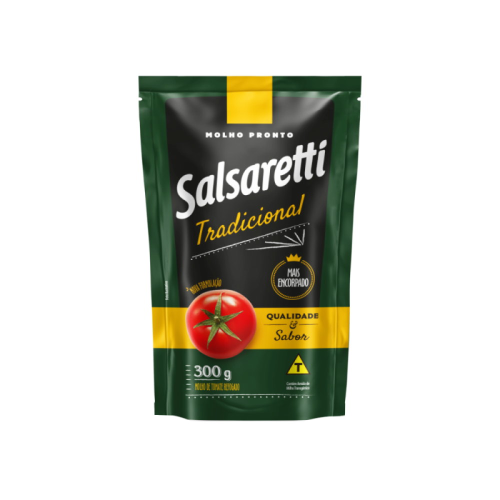 Molho Tradicional St Up 36X300G Salsaretti