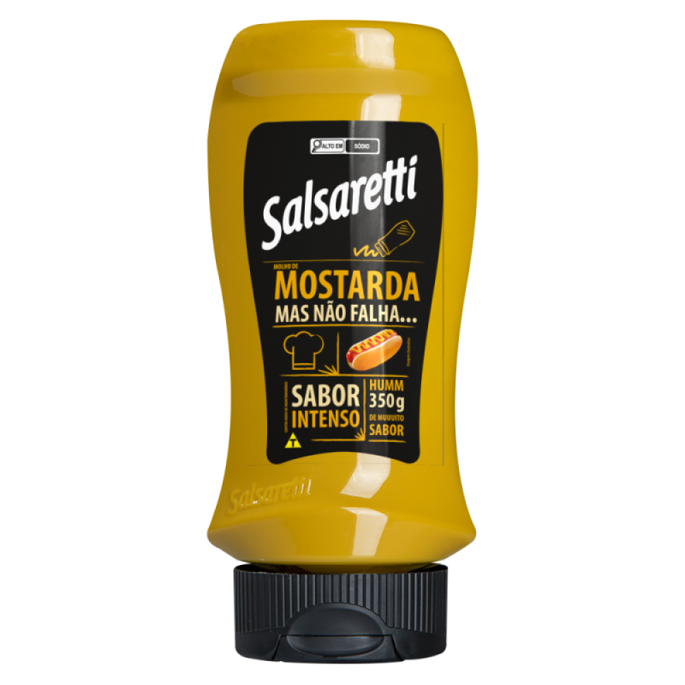 Mostarda Top Down 15X350G Salsaretti