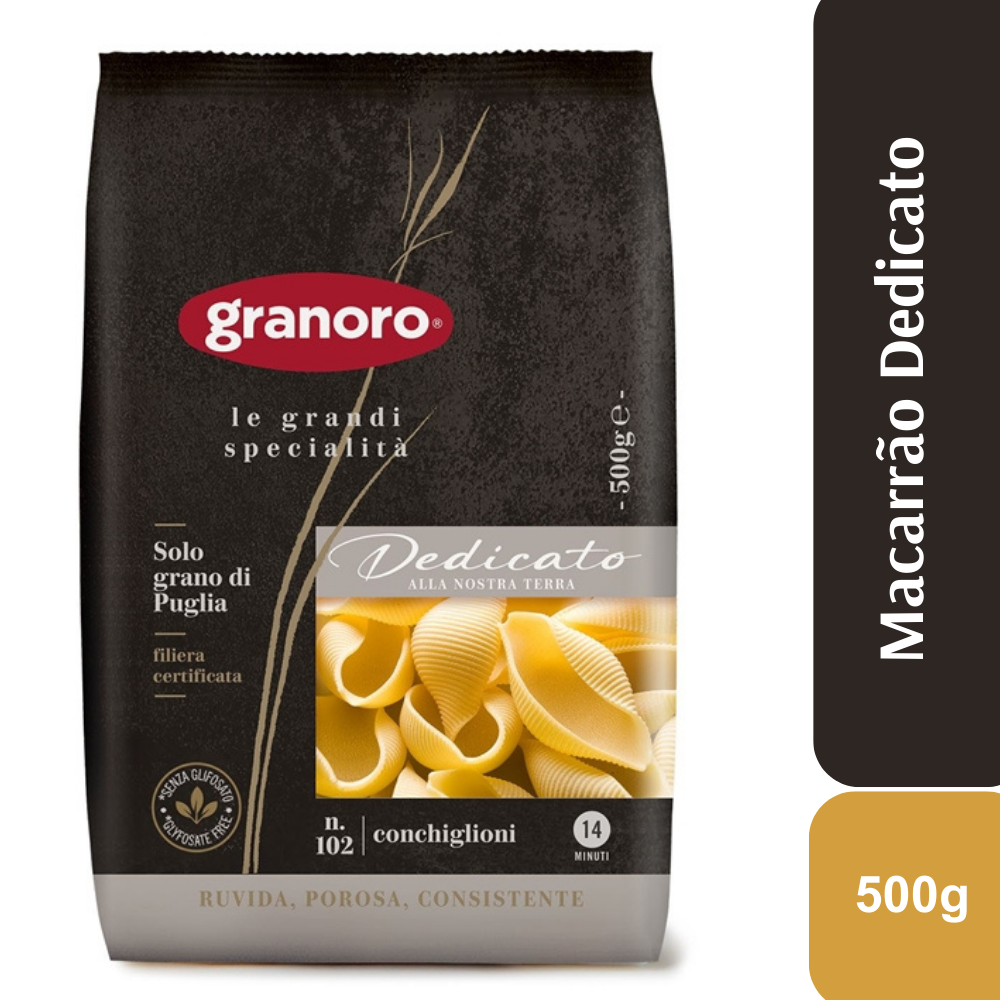 Pasta Grano Duro Conchiclione Pacote 500g