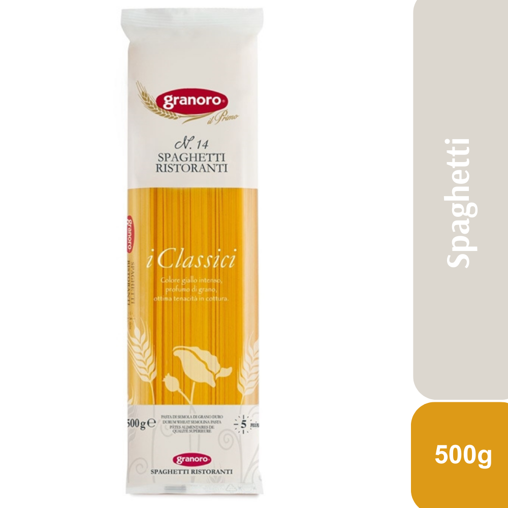 Pasta Grano Duro Spaghetti Pacote 500g