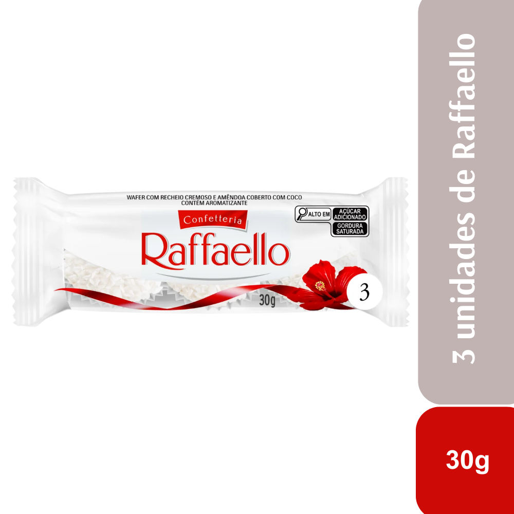 Raffaello 30g - 3 Unidades