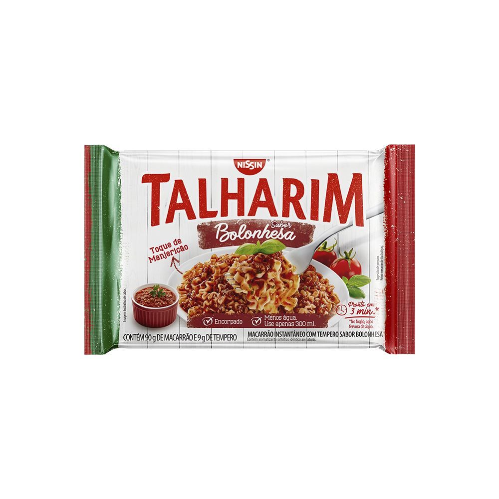 Talharim Bolonhesa 99g - Nissin