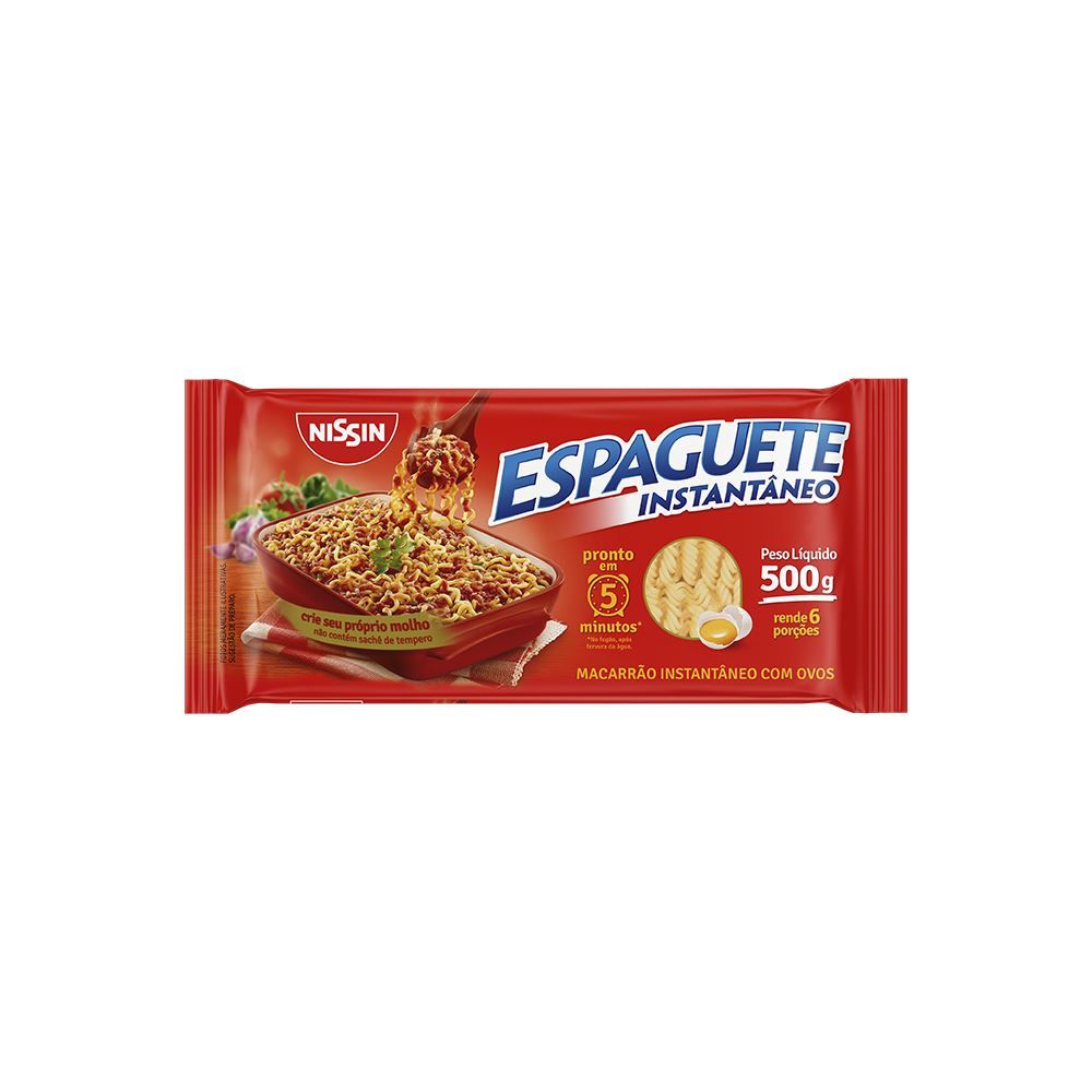 Espaguete T-5 1x500G - Nissin