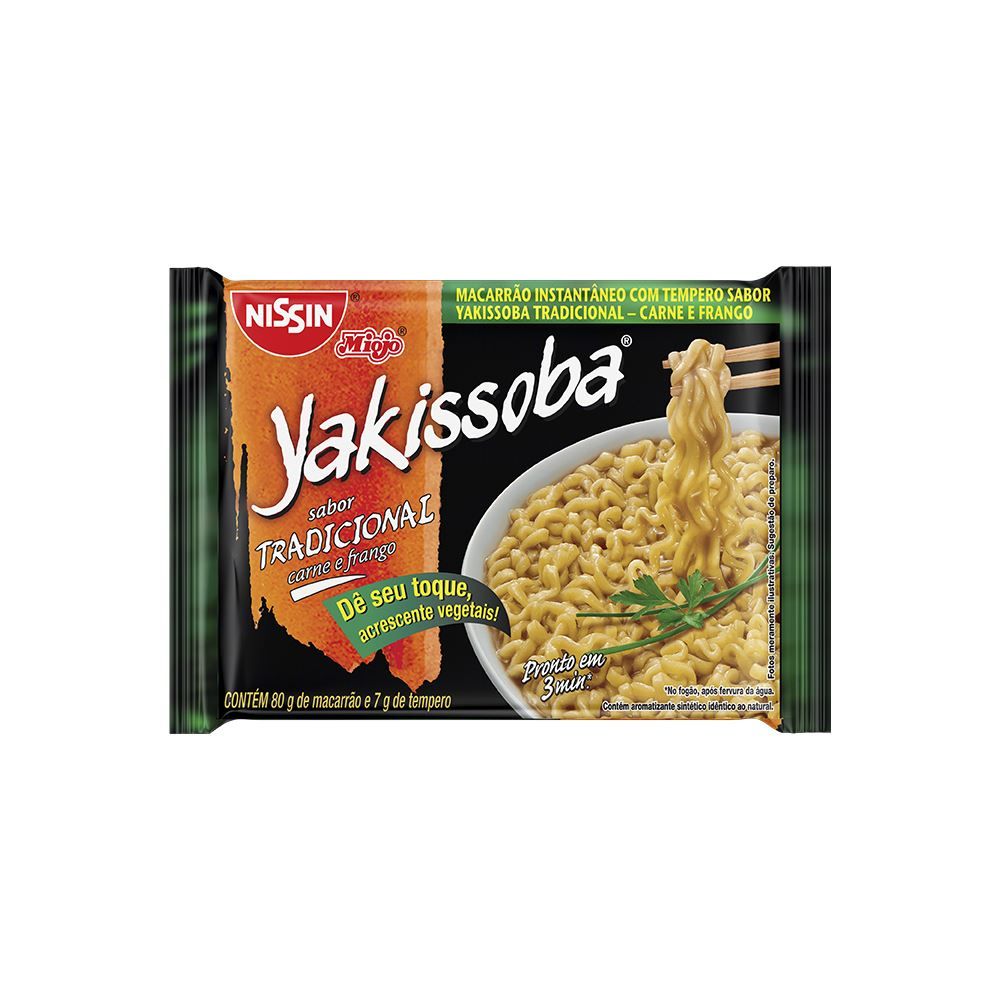 Yakissoba Tradicional 87g - Nissin