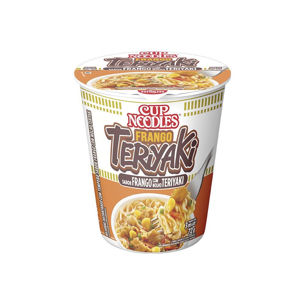 Cup Noodles Frango Teriyaki 72g - Nissin