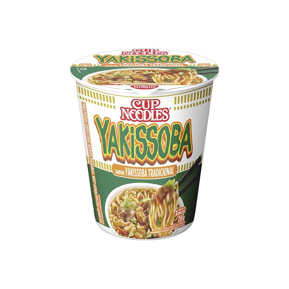 Cup Noodles Yakissoba Tradicional 70g - Nissin