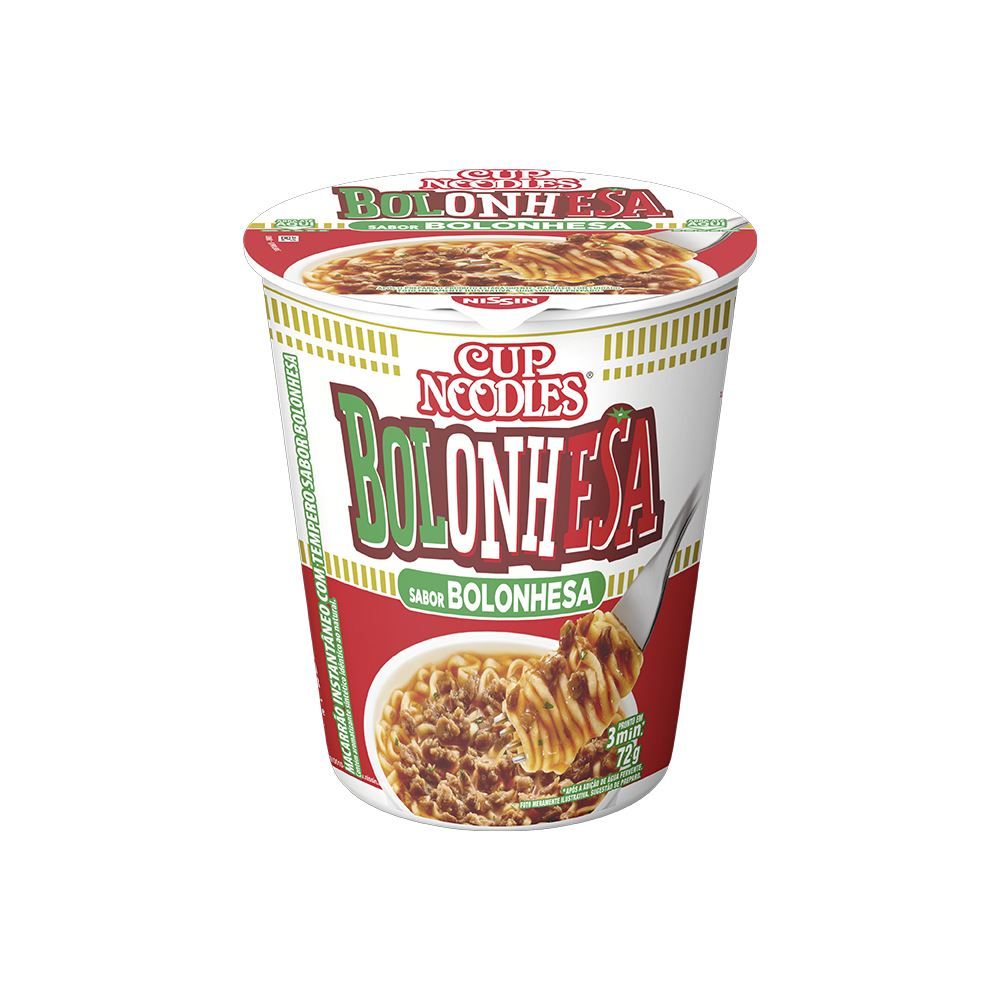 Cup Noodles Bolonhesa 72g - Nissin