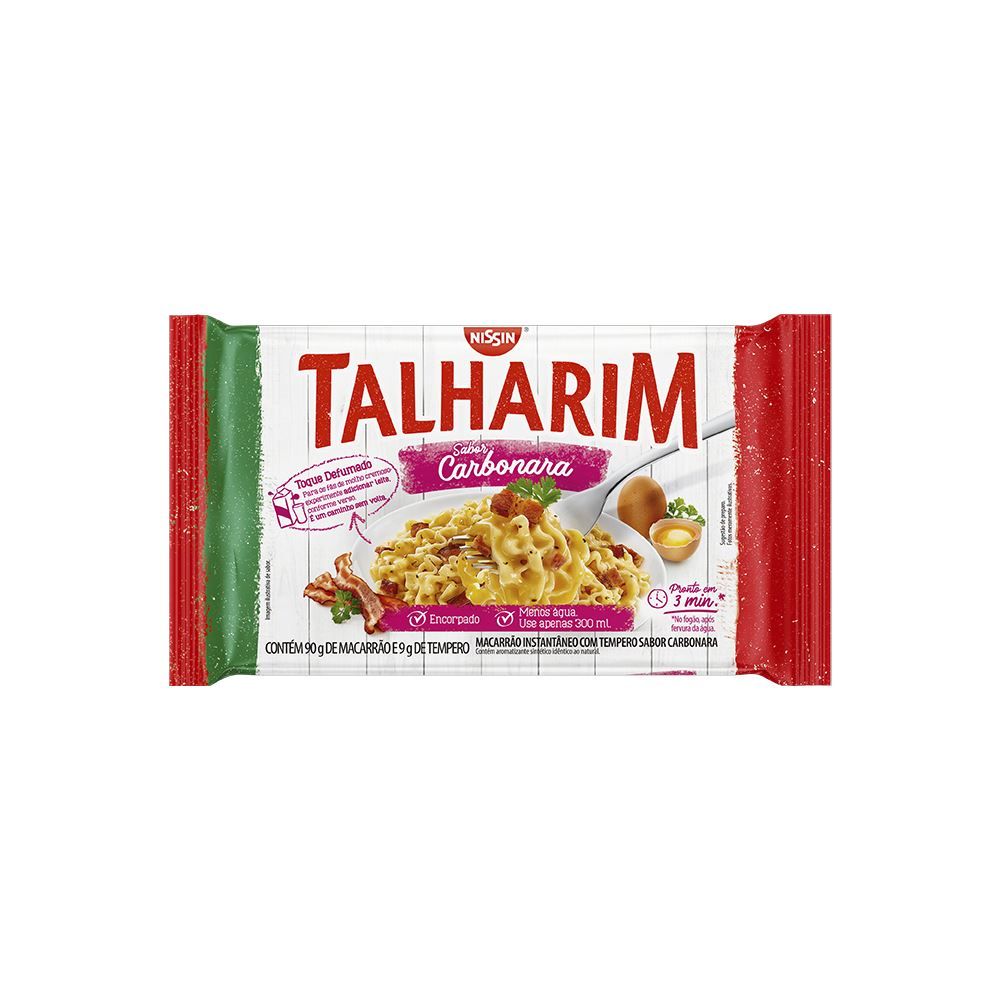 Talharim Carbonara 99g - Nissin
