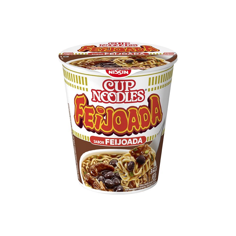Cup Noodels Feijoada 67g - Nissin