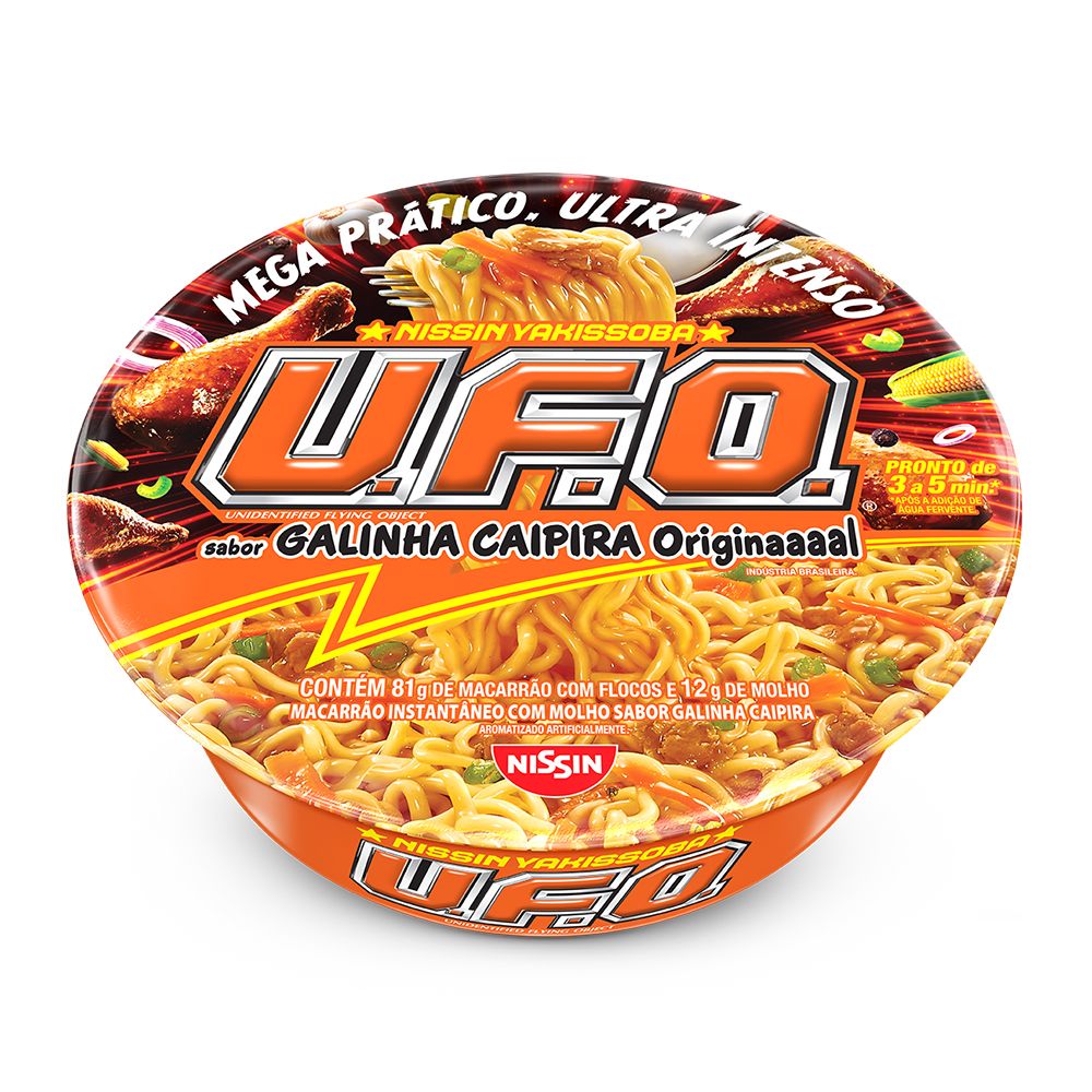 Ufo Galinha Caipira 93g – Nissin