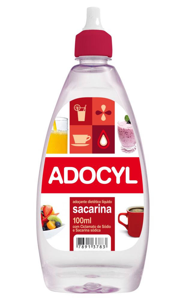 Adoçante Adocyl Sacarina 100Ml