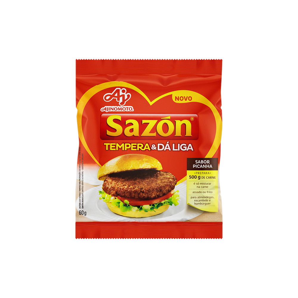 Sazón® Tempera E Dá Liga Sabor Picanha 60G
