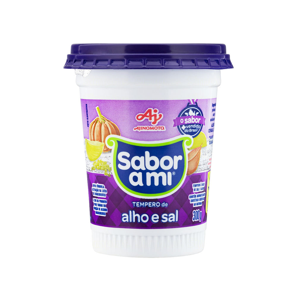 Tempero Sabor A Mi® Alho E Sal 300G