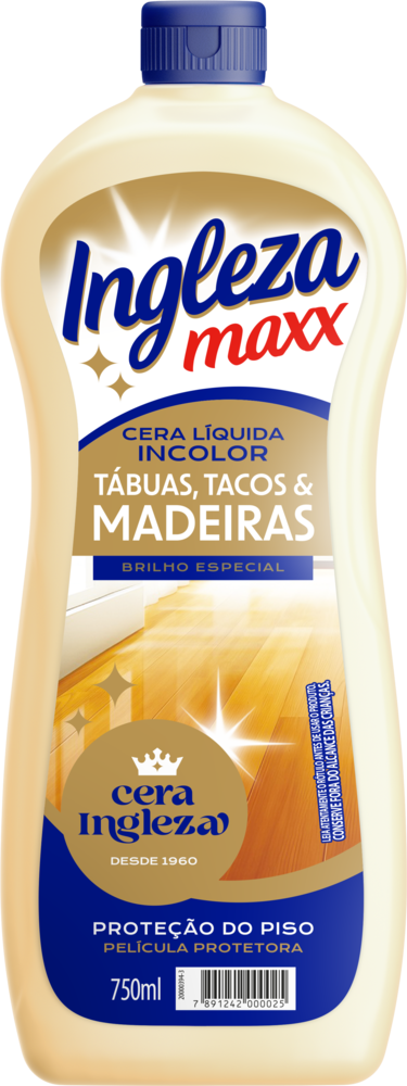 Cera Ingleza Maxx Madeiras 750ml