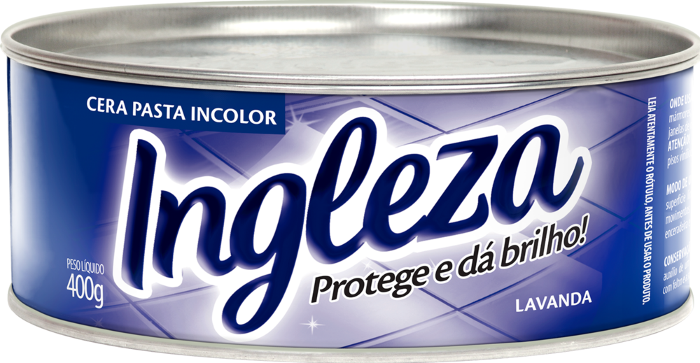 Cera Pasta Ingleza Incolor 400gr