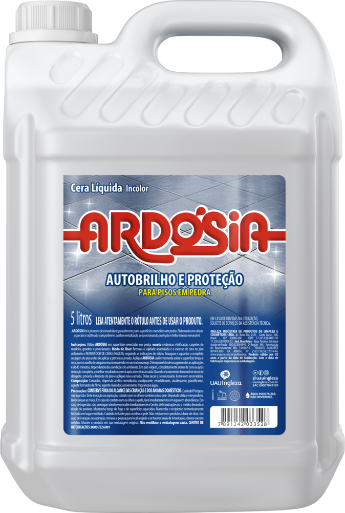 Cera Ardósia Incolor 5L