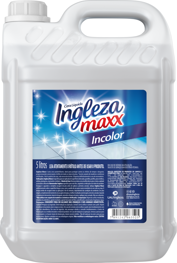 Cera Ingleza Maxx Incolor 5L