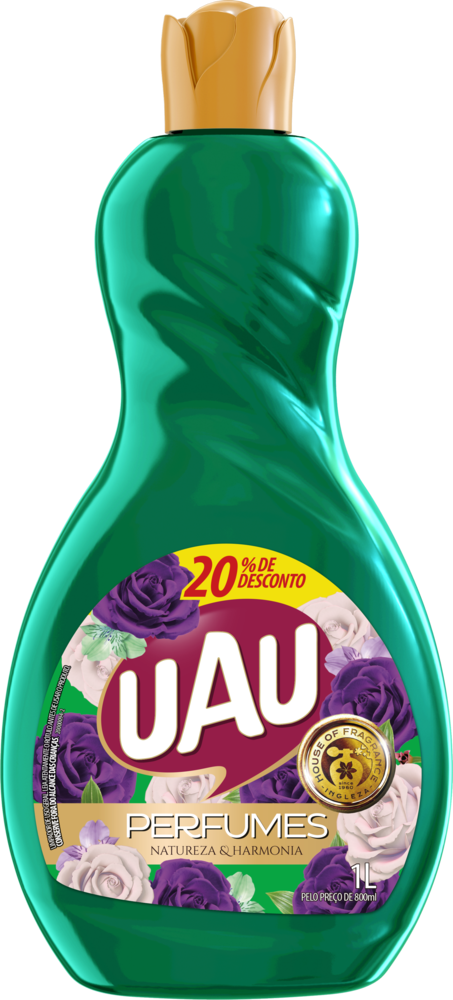 Limpador Perfumado UAU Perfumes Natureza e Harmonia 1L Promo