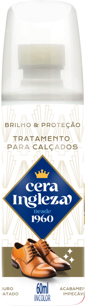 Cera Para Calçados Ingleza Incolor 60ml