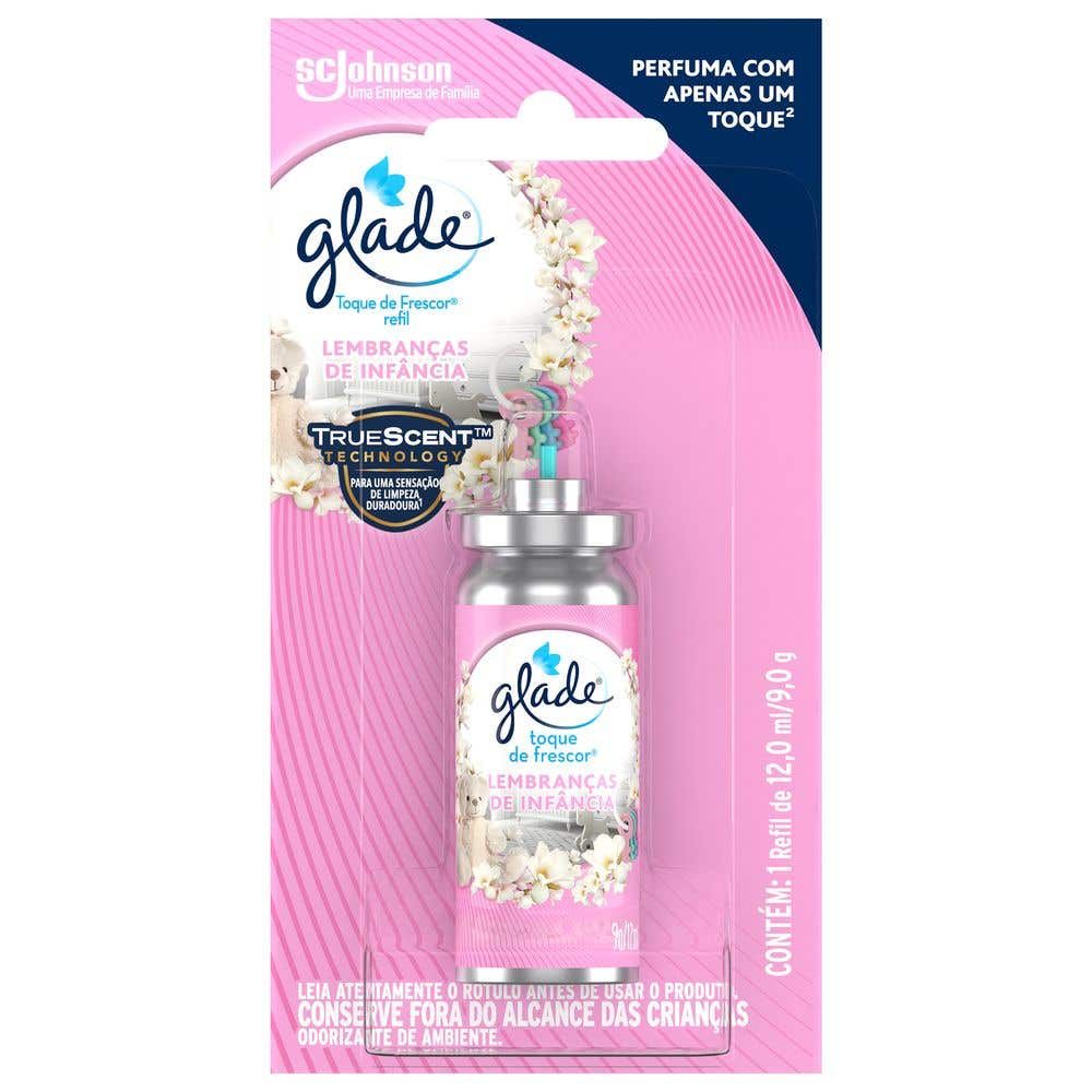 Desodorizador Glade Toque de Frescor Refil Lembranças de Infância