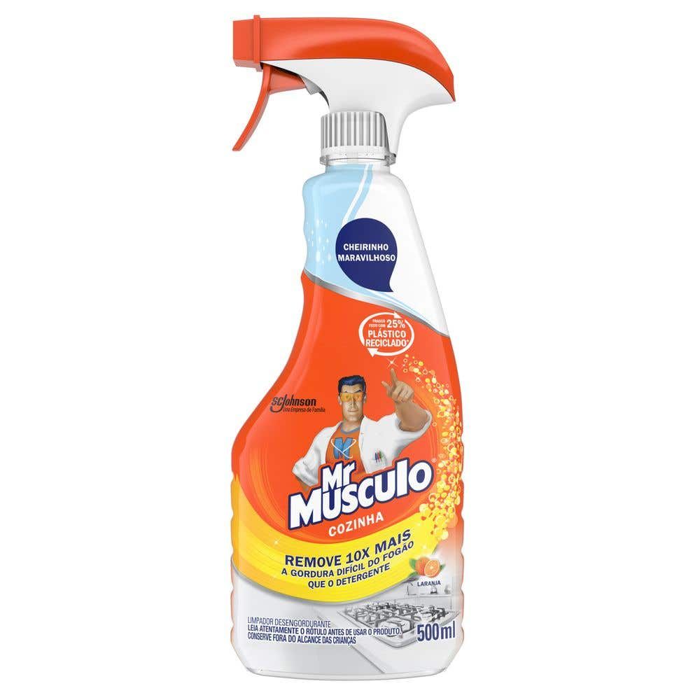 Desengordurante Mr Músculo Cozinha Laranja Aparelho 500ml