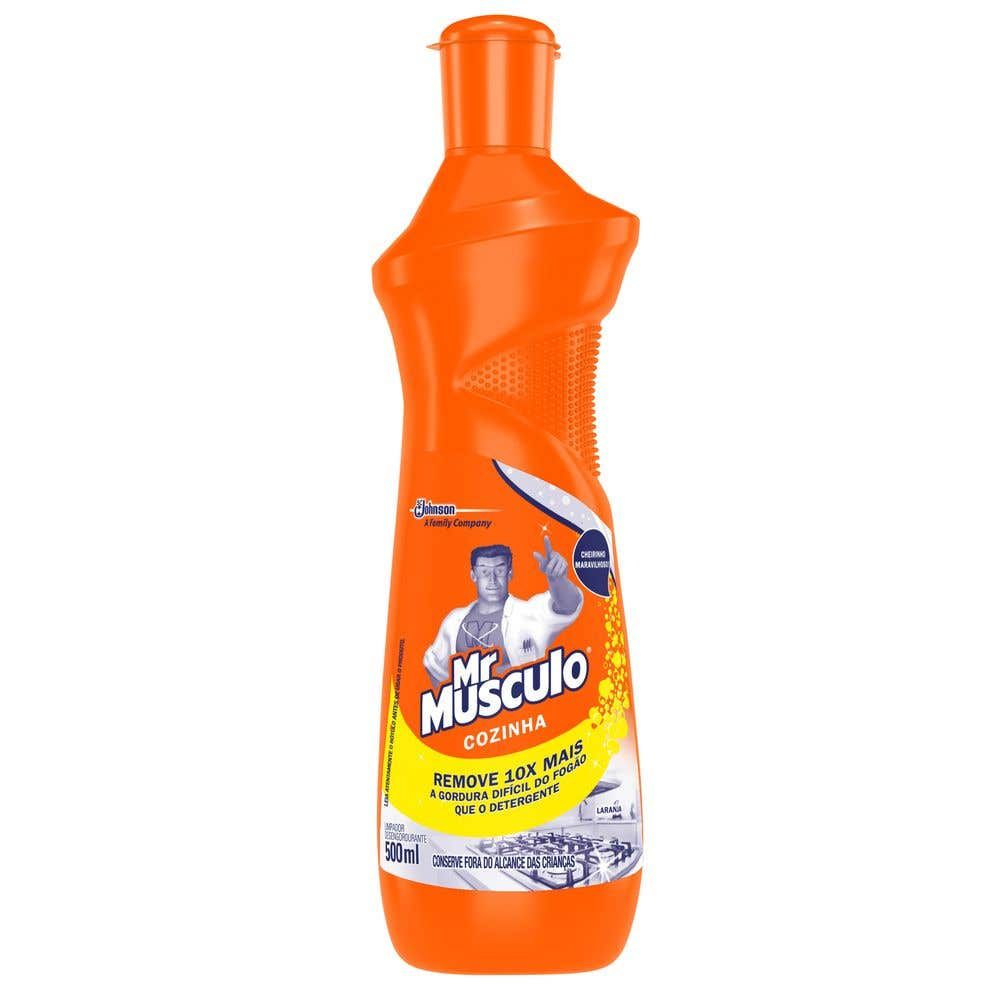 Desengordurante Mr Músculo Cozinha Laranja 500ml 20% de Desconto