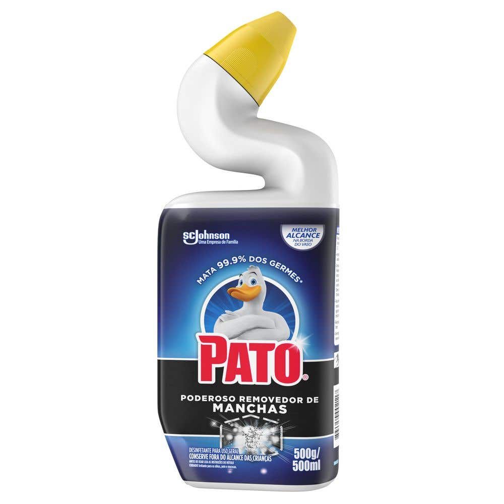 Limpador Sanitário Pato Poderoso Removedor de Manchas 500ml