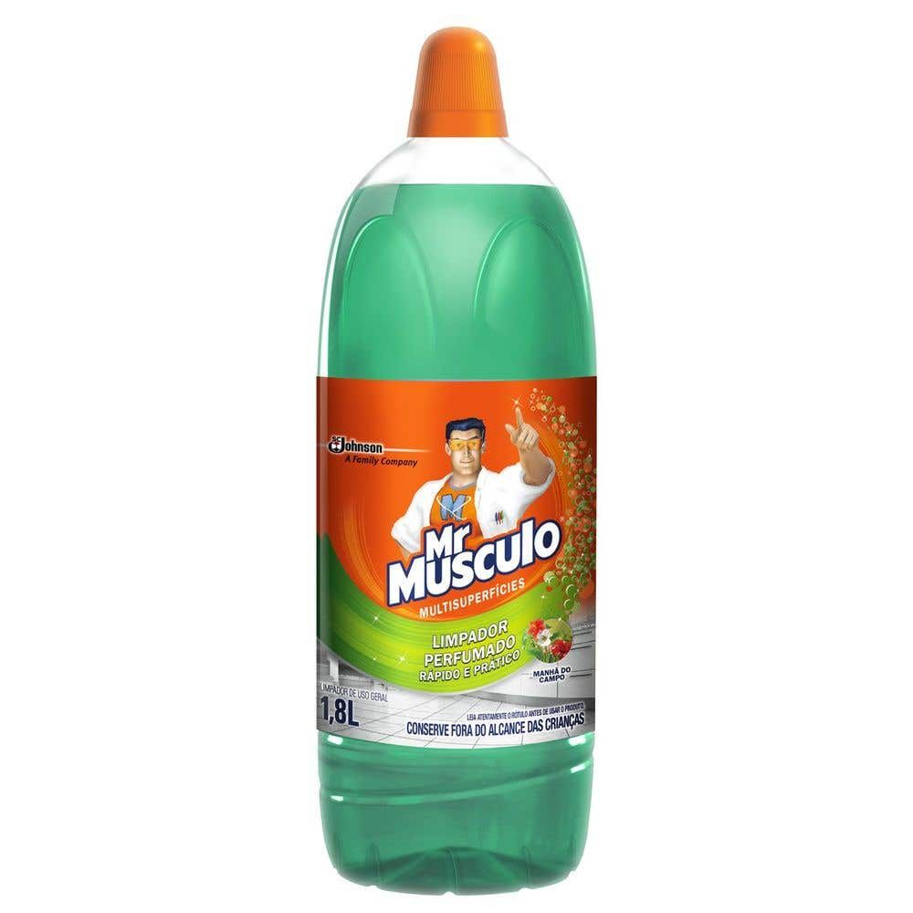 Limpador Mr Músculo Pisos Manhã do Campo 1,8L