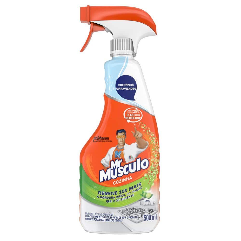 Desengordurante Mr Músculo Cozinha Limão 500ml