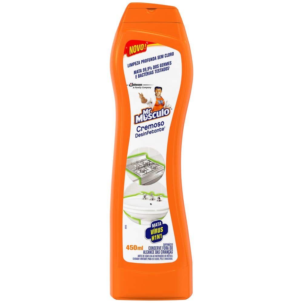 Limpador Mr Músculo Multiuso Cremoso Original 450ml