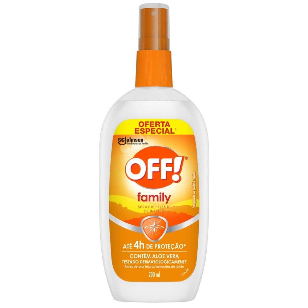 Repelente Off Family Spray 200ml Oferta Especial