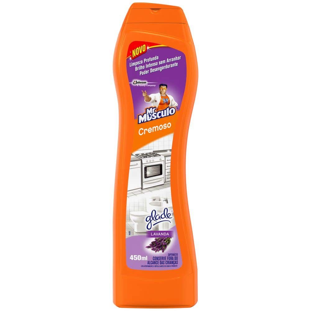 Limpador Mr Músculo Multiuso Cremoso Lavanda 450ml