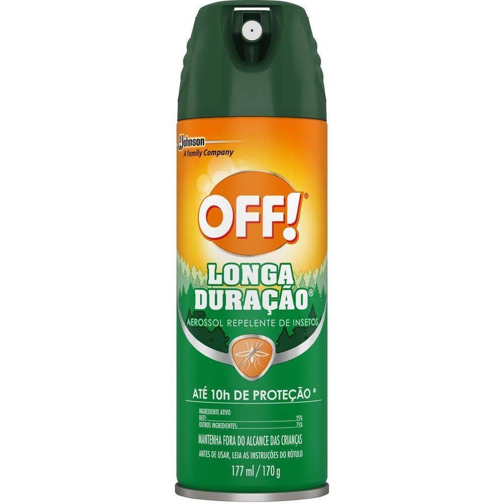 Repelente Off Longa Duração Aerossol 177ml