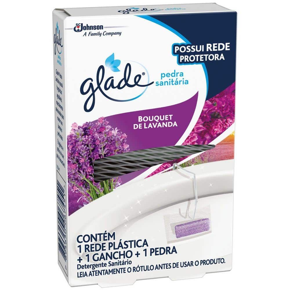 Desodorizador Sanitário Glade Pedra Bouquet de Lavanda 25g