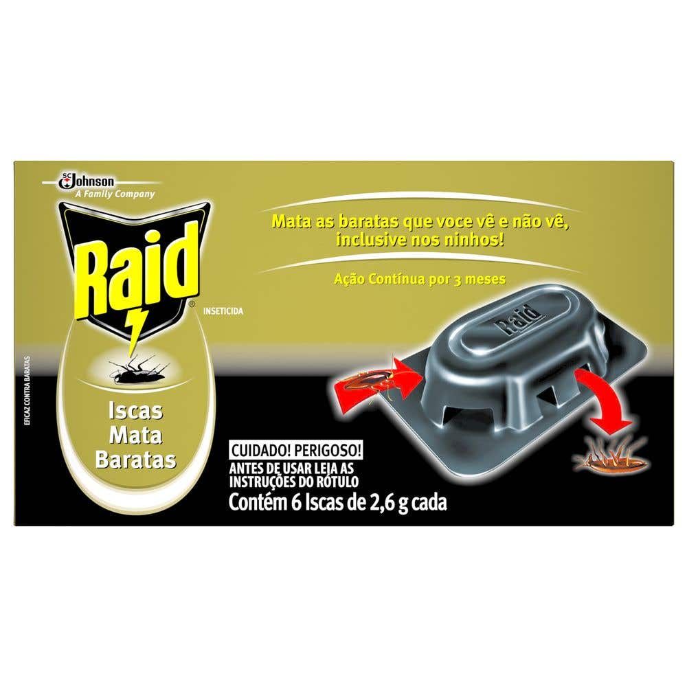 Iscas Mata Baratas Raid 6UN