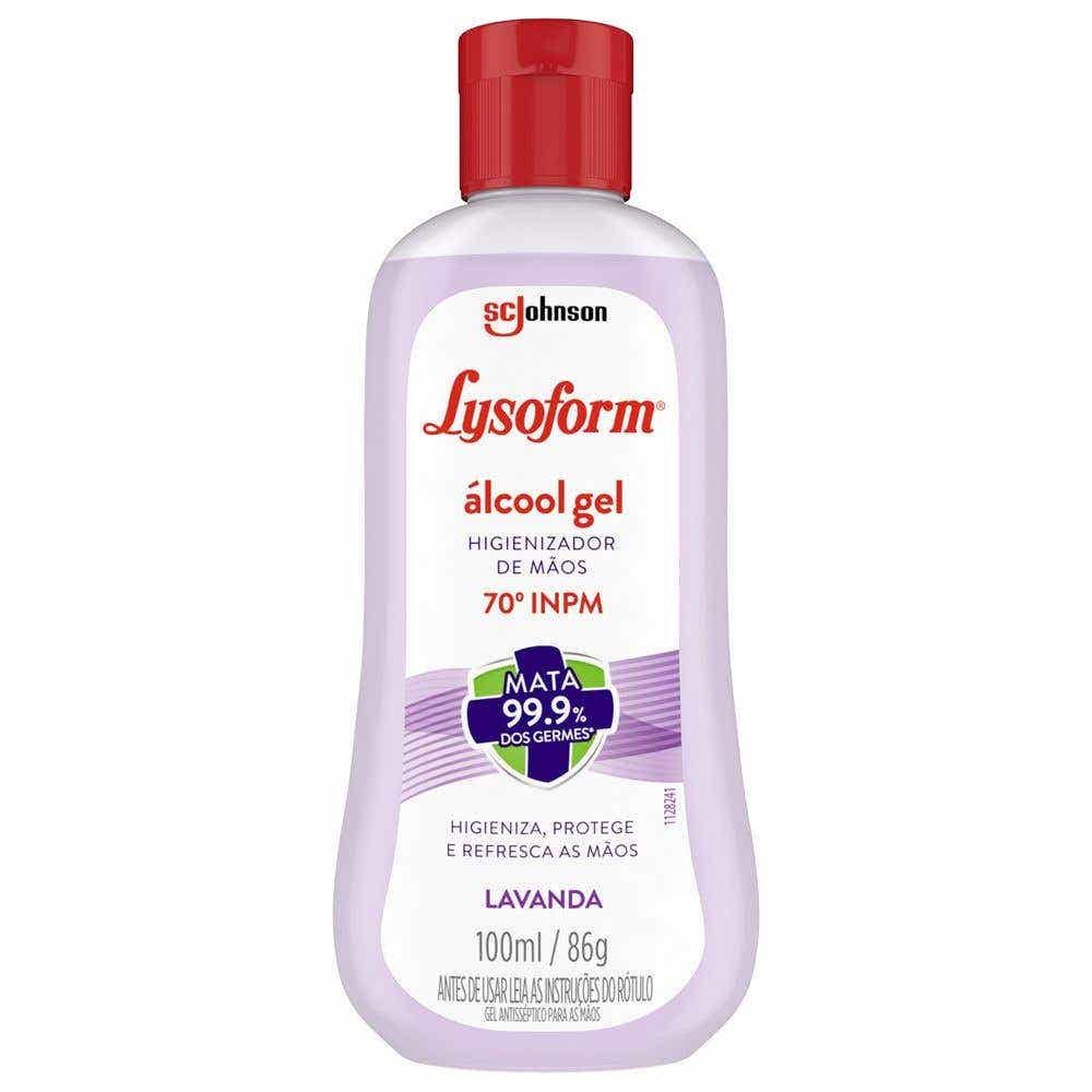 Álcool Gel Lysoform Lavanda 100ml