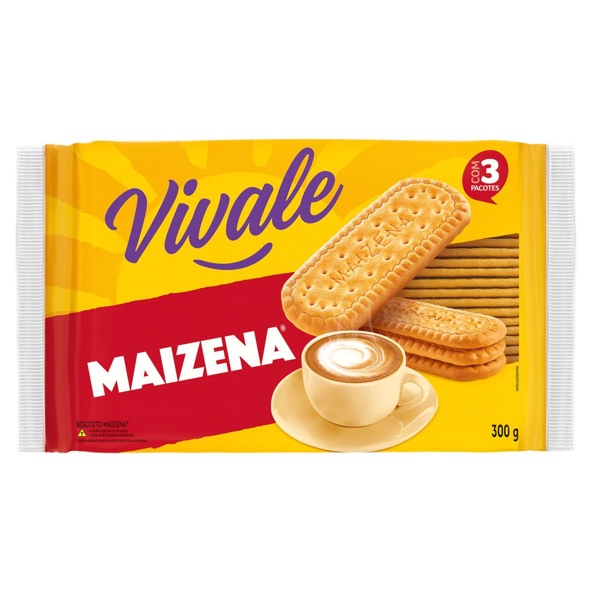Biscoito Maizena Vivale Pacote 300G