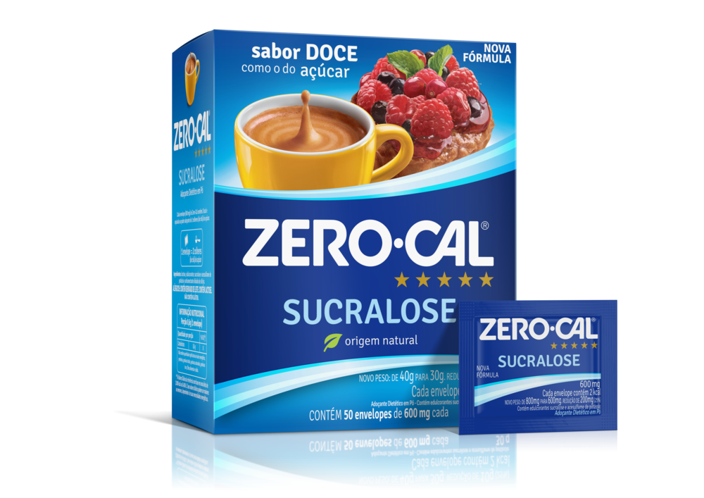 Adoçante Zero Cal Sucralose Po C/50 Saches