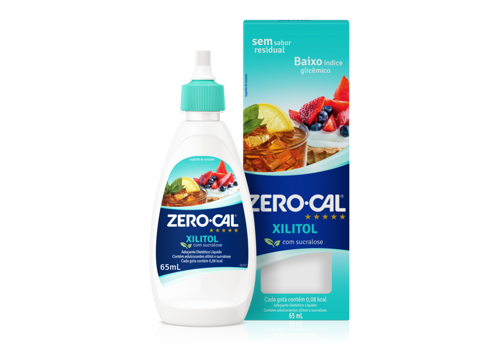 Adoçante Zero Cal Xilitol 65Ml