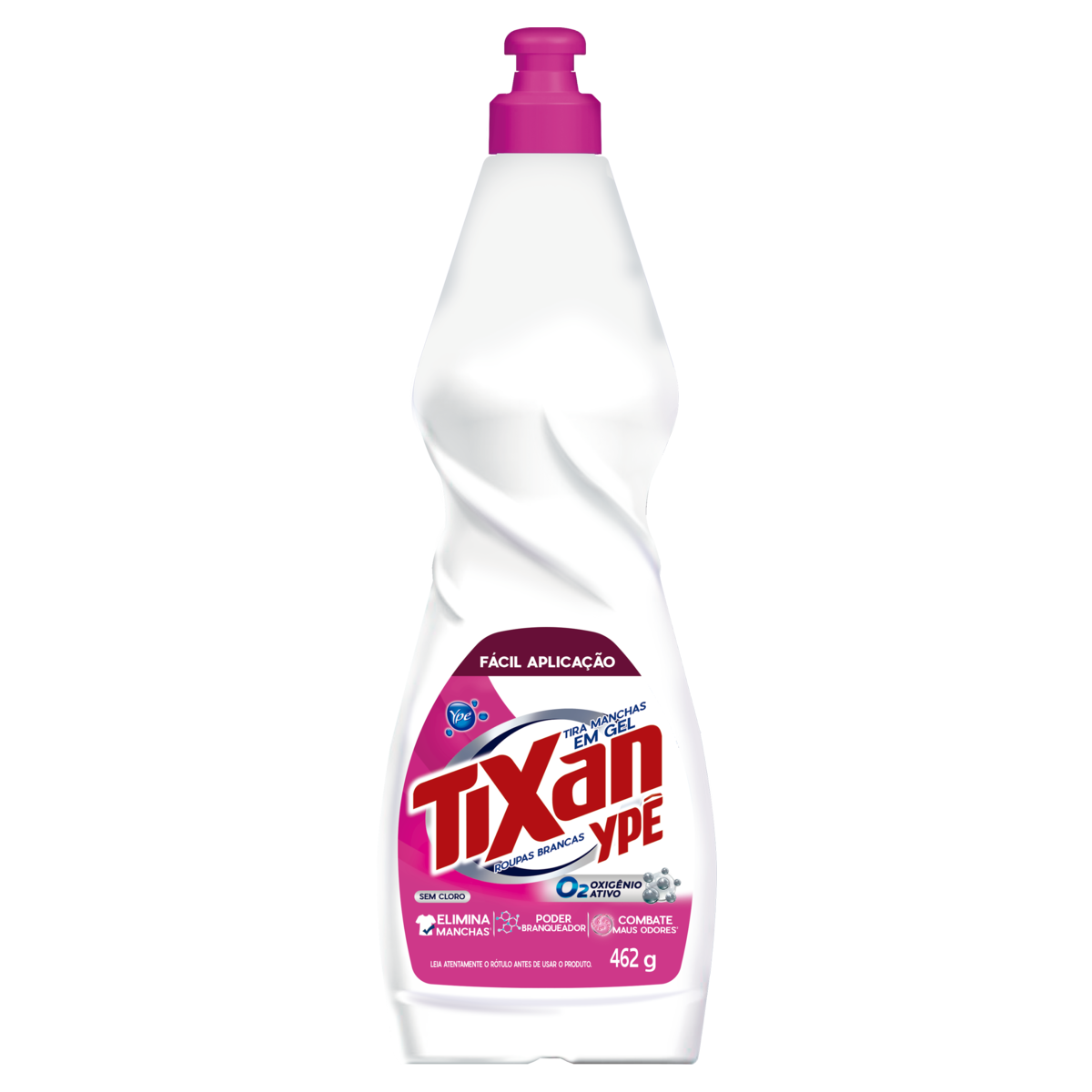 Tira-Manchas Gel Roupas Brancas Tixan Ypê Squeeze 462g