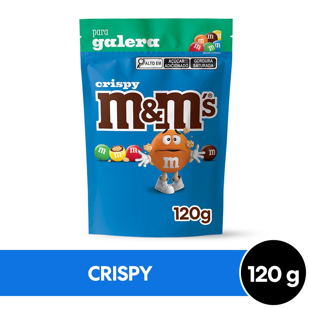 Chocolate M&M'S Crispy 120G
