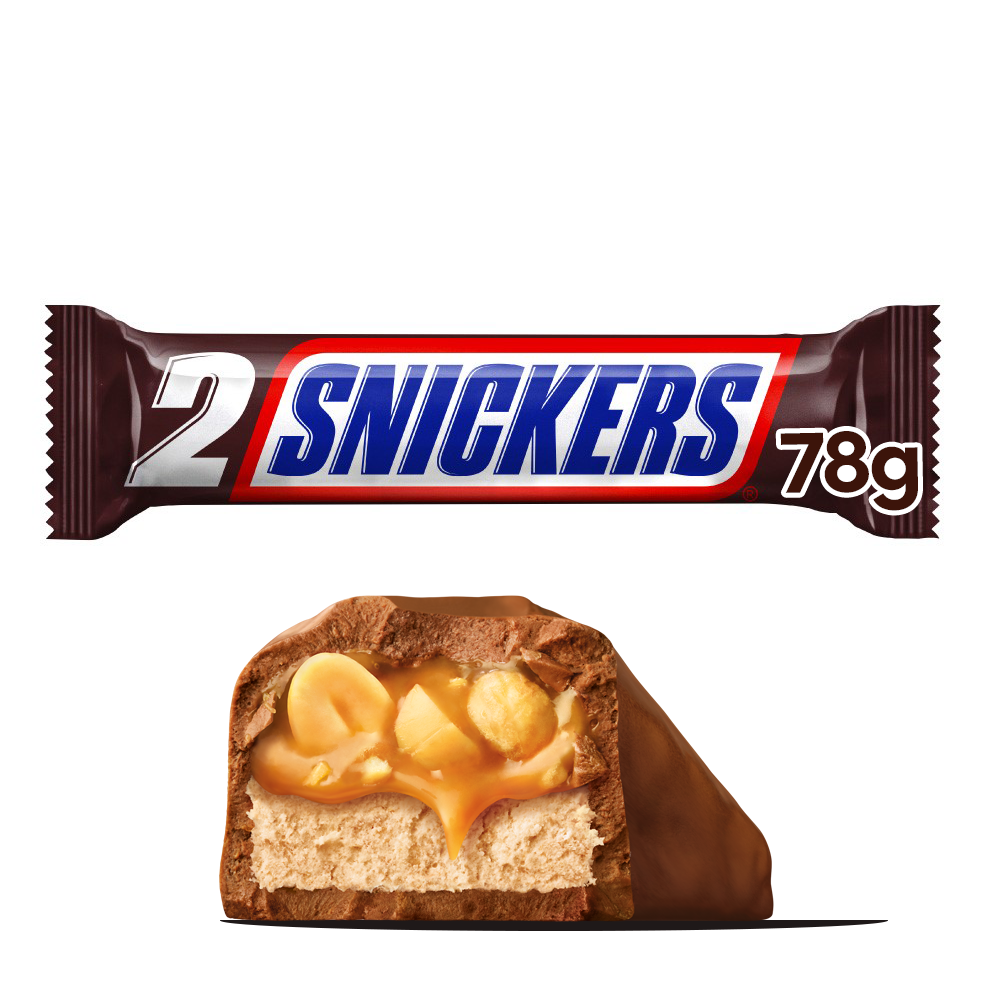 Chocolate Snickers Original Duo 78G