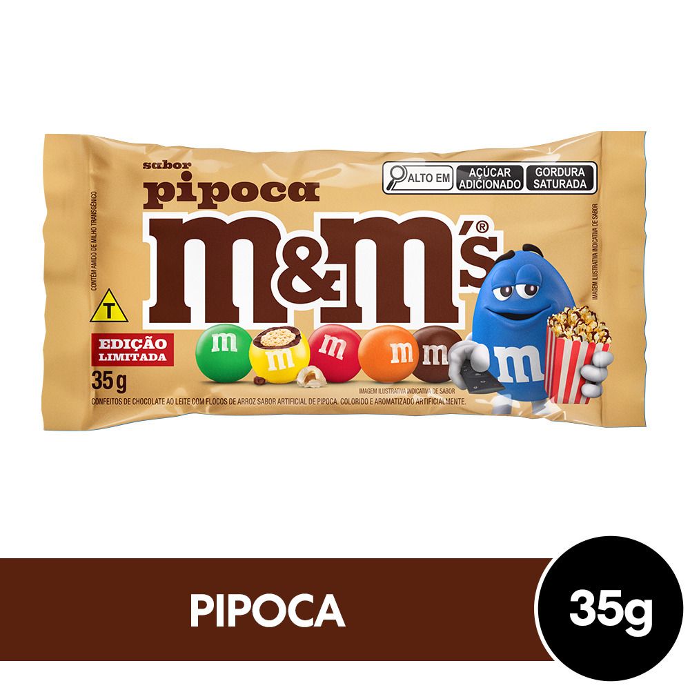 Chocolate M&M'S Pipoca 35G
