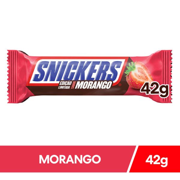 Chocolate Snickers Morango 42G