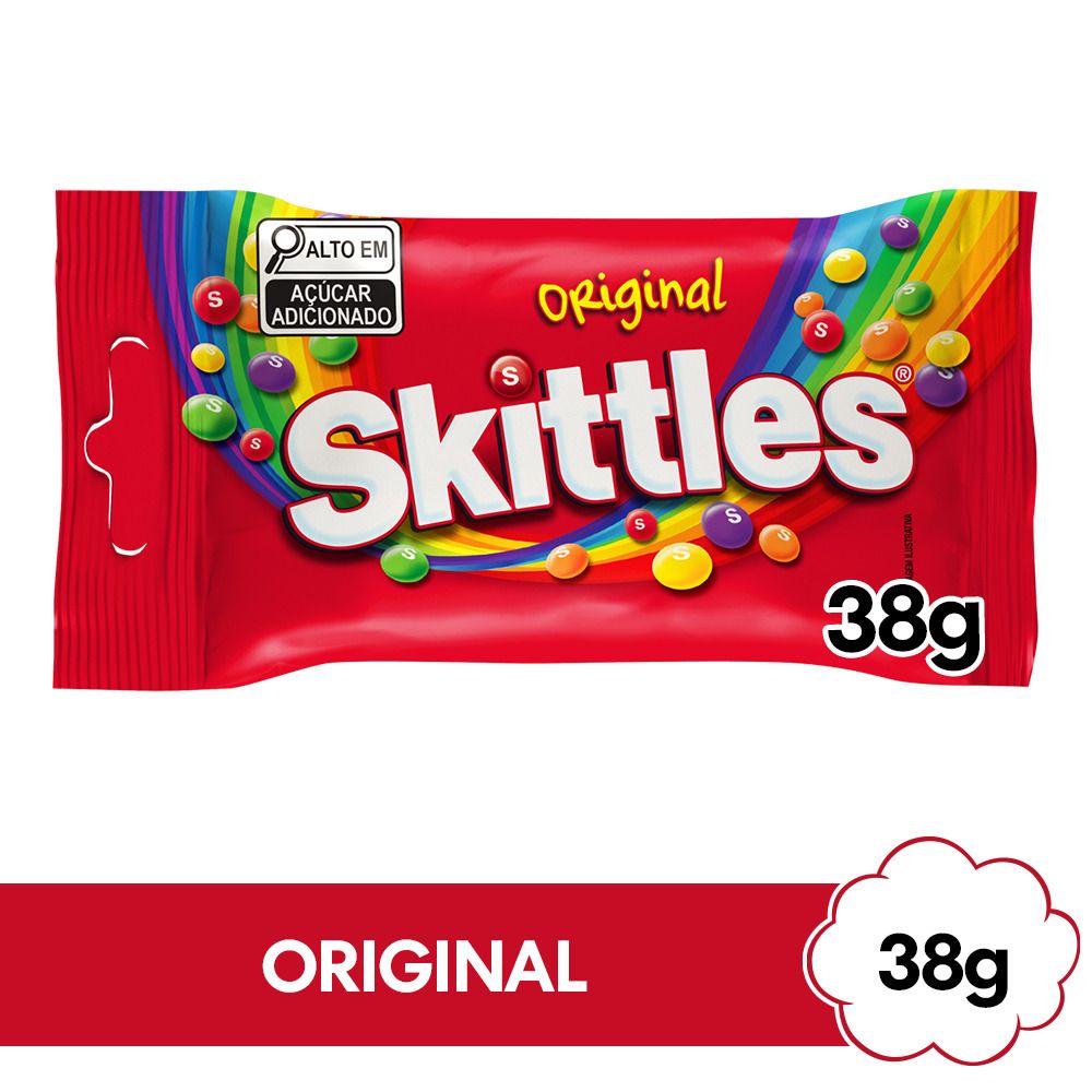 Bala Skittles Original 38G