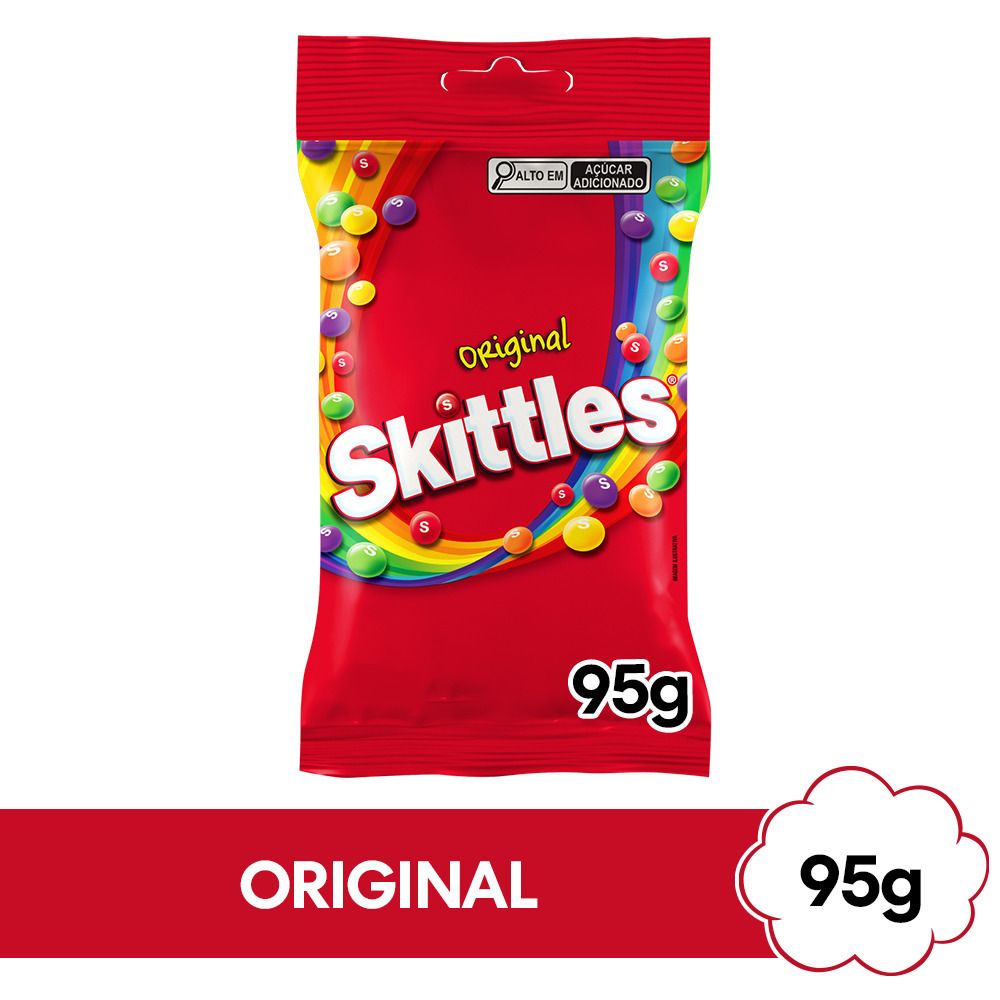 Bala Skittles Original 95G
