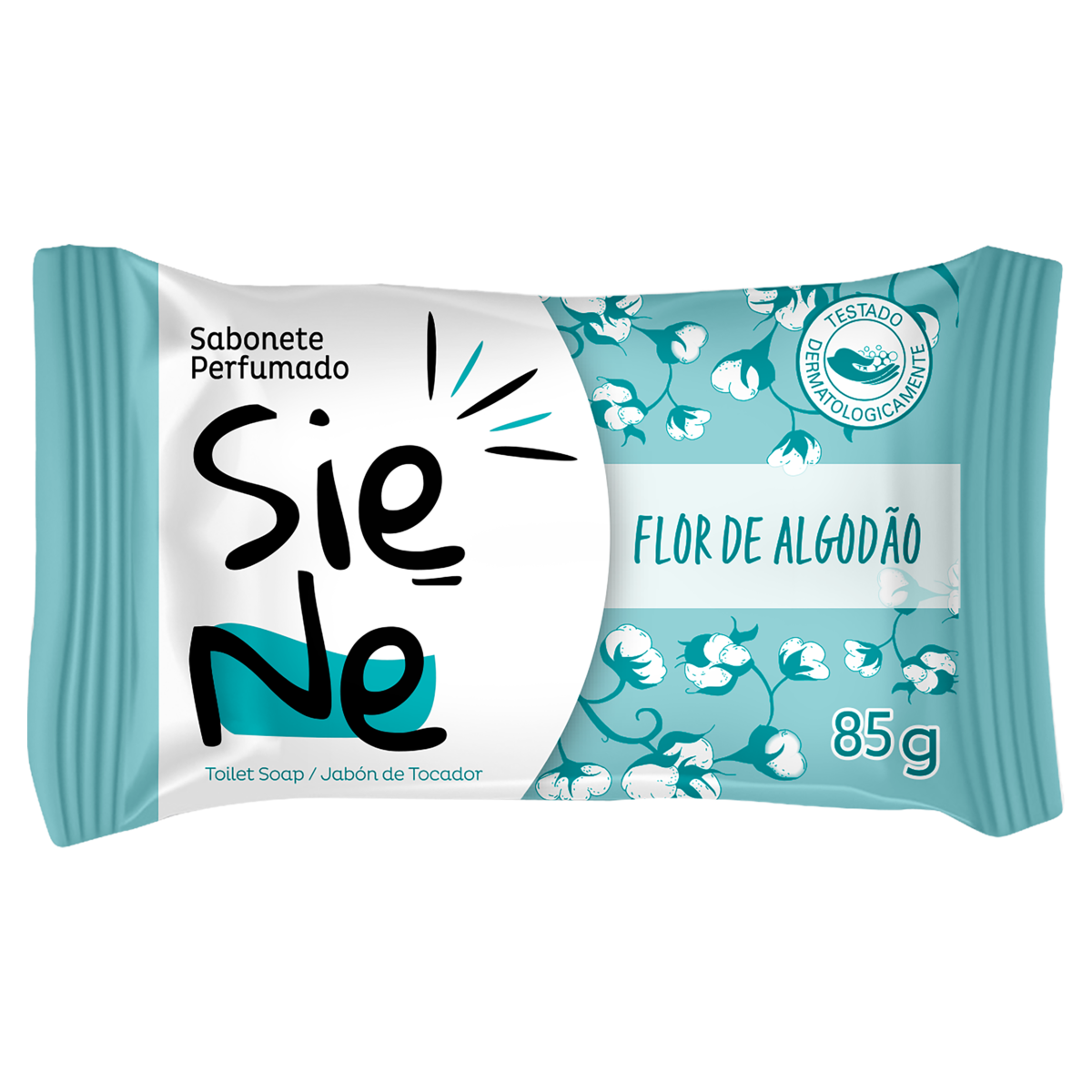 Sabonete Barra Flor de Algodão Siene Flow Pack 85g