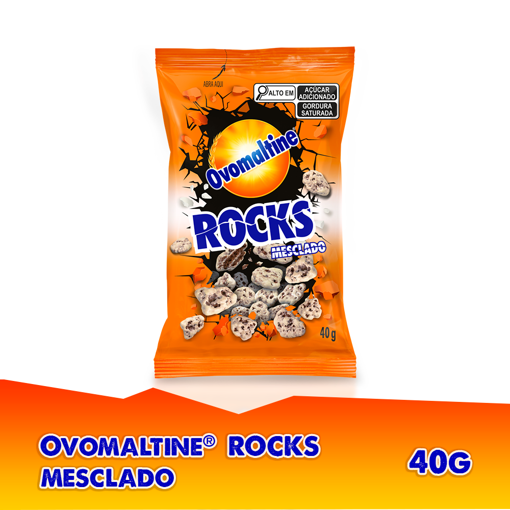 Ovomaltine Rocks Mescl 6dpx18unx40g