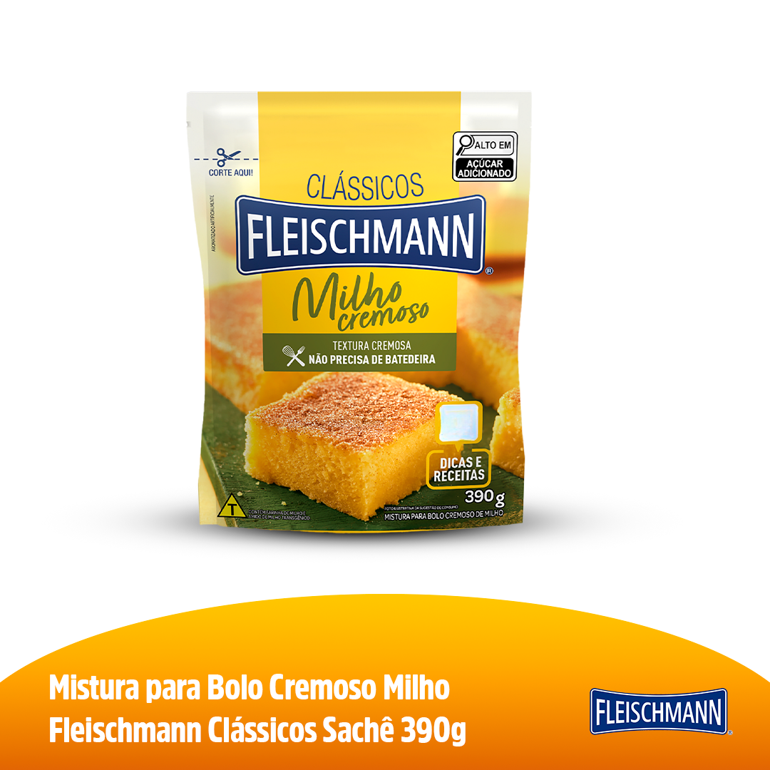 Mistura Bolo Milho Cremoso 20unx390g Flm