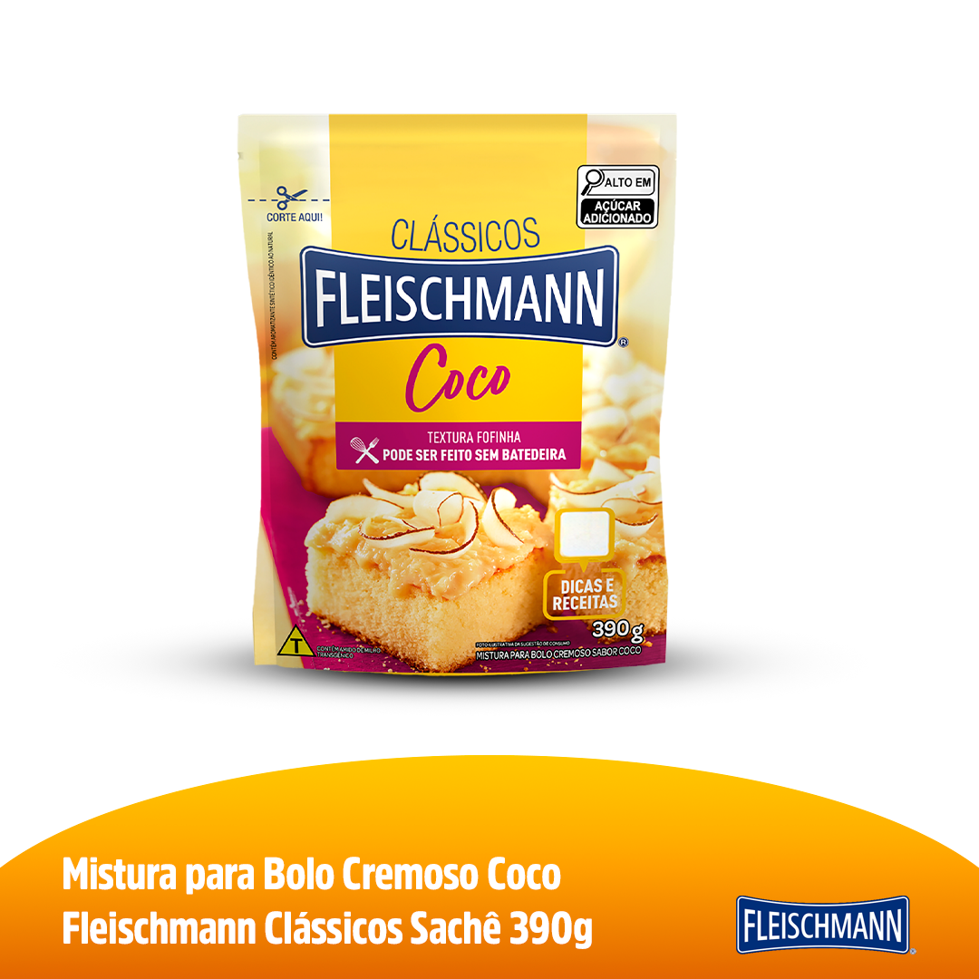 Mistura Bolo Coco Cremoso 20unx390g Flm